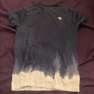 Abercrombie kids 13/14 blue/white shirt